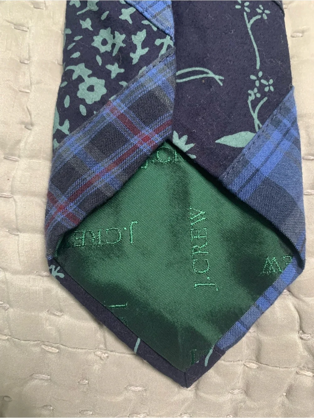 J. Crew patchwork narrow